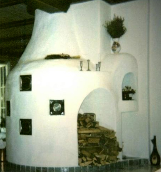 Hypokausten-Ofen rund